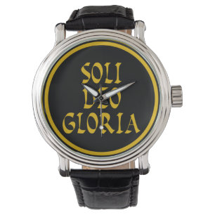 Reloj De Pulsera Soli Deo Gloria