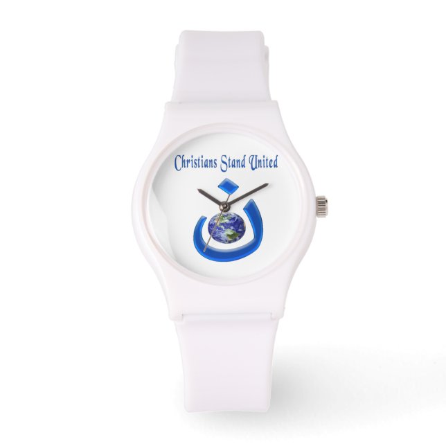 Reloj De Pulsera solidaridad cristiana (Anverso)