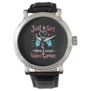 Reloj De Pulsera Solo un Chica que ama los videojuegos