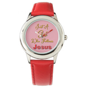 Reloj De Pulsera Solo una chica que sigue a Jesús