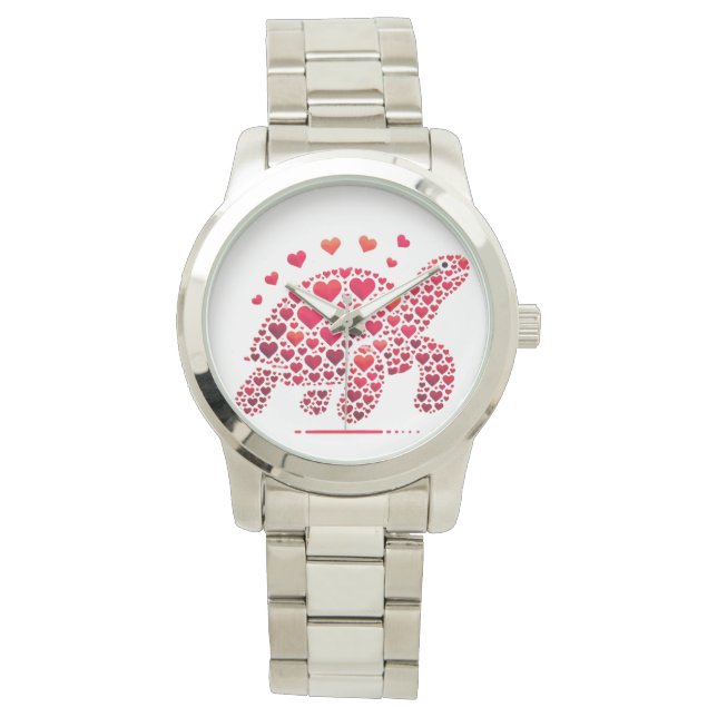 RELOJ DE PULSERA SOMBRAS DE LA TORTUGA CARDÍACA DE VALENTINA ROJA (Anverso)