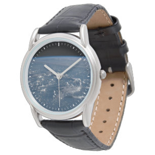 Reloj De Pulsera Sombras De Nubes A Través Del Mar De Filipinas