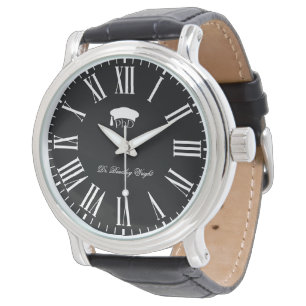 Reloj De Pulsera Sombrero doctoral de doctorado personalizado Gradu
