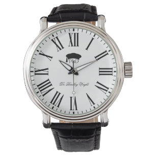 Reloj De Pulsera Sombrero doctoral de doctorado personalizado Gradu