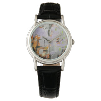 Reloj De Pulsera "Some Place" Resumen de Art Design Watch