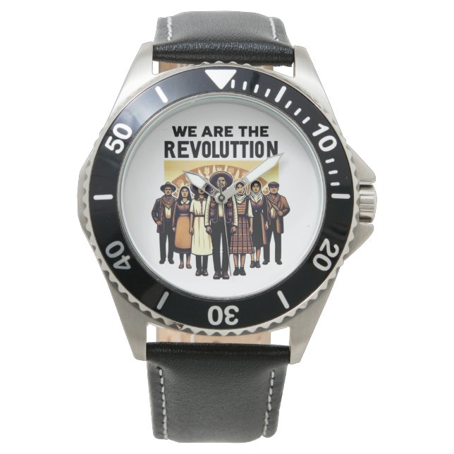 Reloj De Pulsera somos revolución (Anverso)