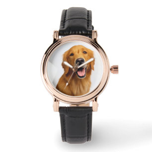 Reloj De Pulsera Sonrisa de Golden Retriever