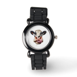 Reloj De Pulsera Sonrisa de vaca.