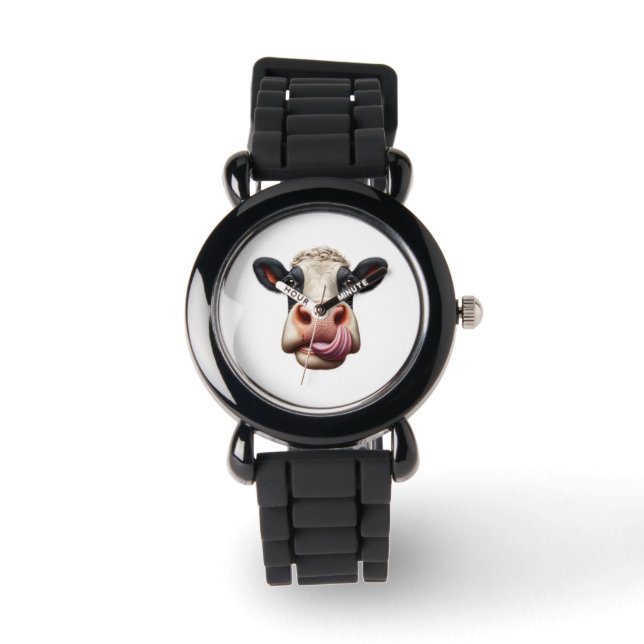 Reloj De Pulsera Sonrisa de vaca. (Anverso)