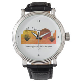 Reloj De Pulsera Soothing Desert Moon Meditation E-Watch