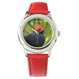 Reloj De Pulsera Sorprendente Rulu-Roul Crested Wood Partridge Bird