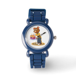 Reloj De Pulsera Sorpresa del Oso de Cumpleaños