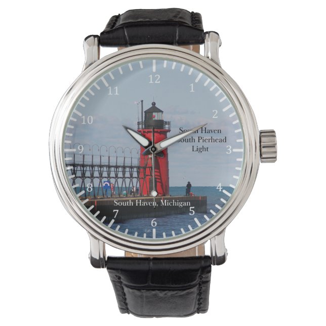 Reloj De Pulsera South Haven South Pierhead Light watch (Anverso)