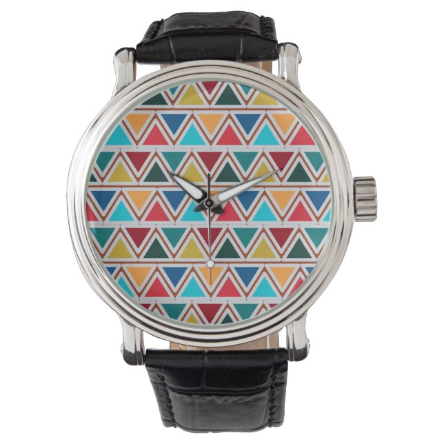 Reloj De Pulsera Southwest Feathers (Anverso)