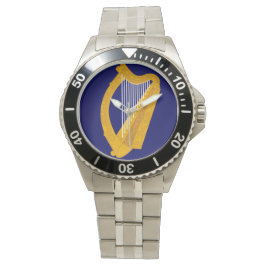Reloj De Pulsera Souvenier of Ireland, Golden Irish Harp