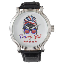 Reloj De Pulsera Soy Chica de Trump, desordenada elección de un bol
