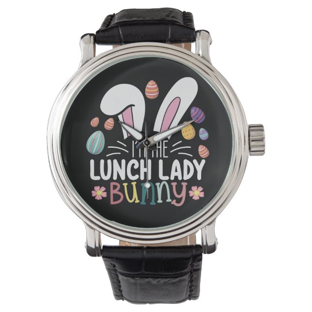 Reloj De Pulsera Soy el partido de Pascua de la Señora del Almuerzo (Anverso)