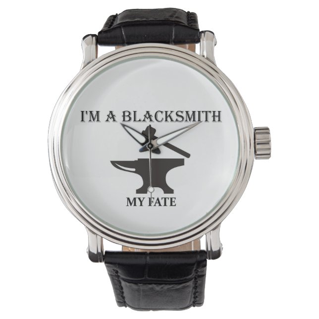 Reloj De Pulsera Soy herrero de mi destino. (Anverso)