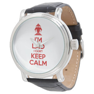 Reloj De Pulsera Soy Lao que no puedo guardar calma
