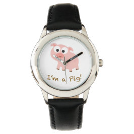 Reloj De Pulsera Soy un cerdo