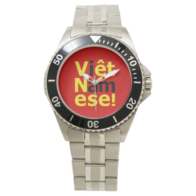 Reloj De Pulsera ¡soy Viene Namese! (Anverso)