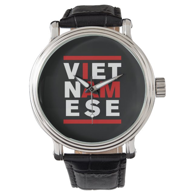 RELOJ DE PULSERA SOY VIETNAMITA (Anverso)