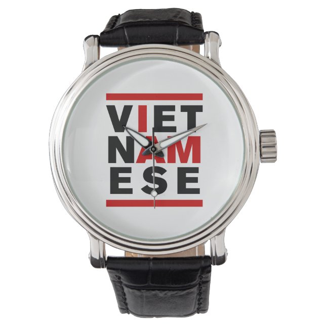 RELOJ DE PULSERA SOY VIETNAMITA (Anverso)