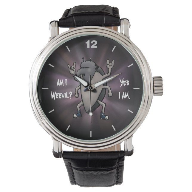 Reloj De Pulsera ¿Soy Weevil Guay Heavy Metalizado Watch? (Anverso)