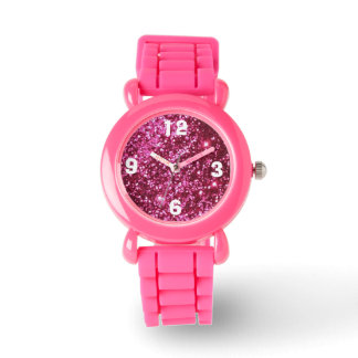 Reloj De Pulsera Sparkle Pink Watch