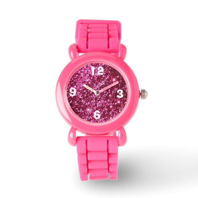Reloj De Pulsera Sparkle Pink Watch (Anverso)