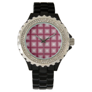 Reloj De Pulsera Sparkling Gem Tiles Elija su color Personalizado
