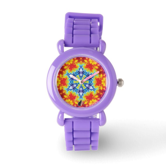 Reloj De Pulsera Sparky Kaleidoscope (Anverso)