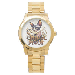 Reloj De Pulsera Sphynx Cat Watch Canadian Hairless Bald Kitten