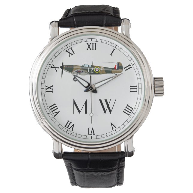 Reloj De Pulsera Spitfire | Monogramado (Anverso)