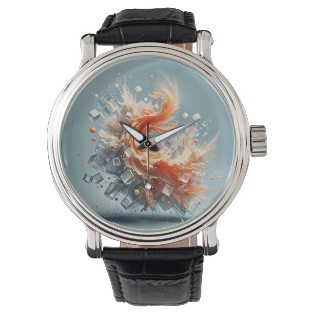 Reloj De Pulsera Splash Tropical (Anverso)