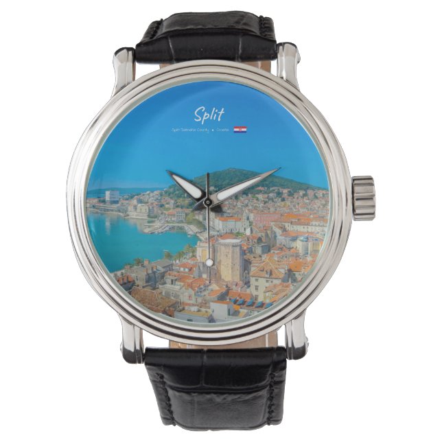 Reloj De Pulsera Split, Croacia - Ciudad Costera (Anverso)
