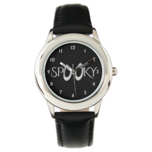 Reloj De Pulsera Spooky Eyes Personalizado con Monograma