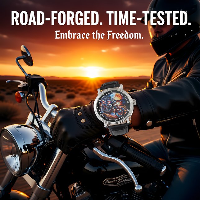 Reloj De Pulsera Sport Bike, American Moonlit Ride. (Subido por el creador)