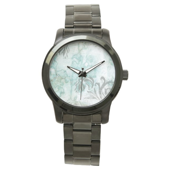 Reloj De Pulsera Spray de flores no embellecido III (Anverso)