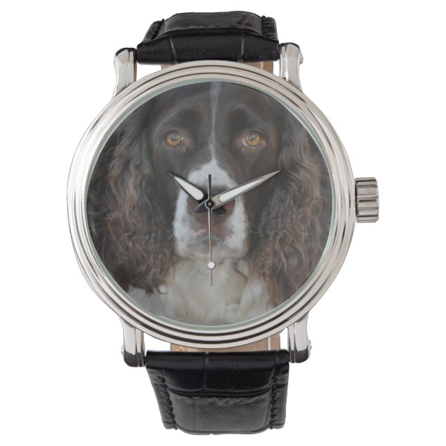 Reloj De Pulsera Springer Spaniel Designer Watch (Anverso)