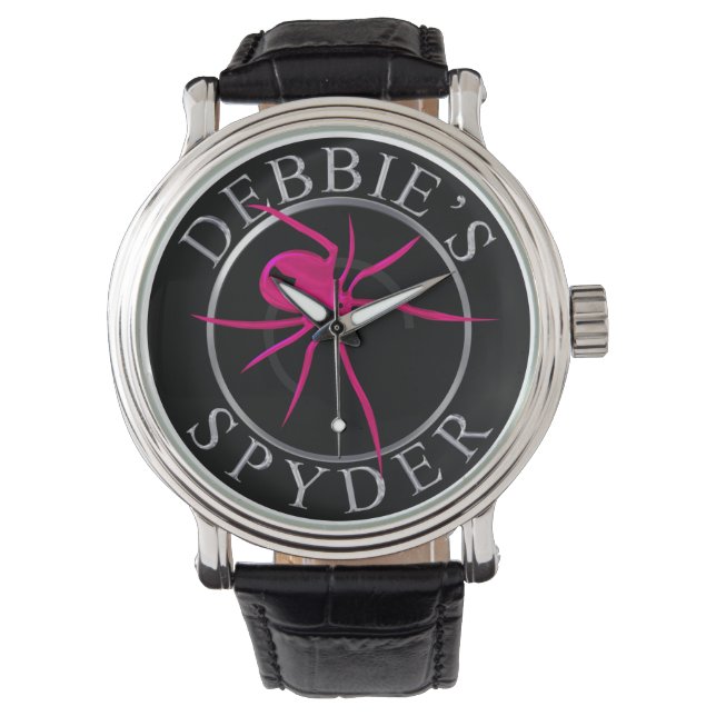 Reloj De Pulsera Spyder Watch de Debbie (gráficos cromados) (Anverso)