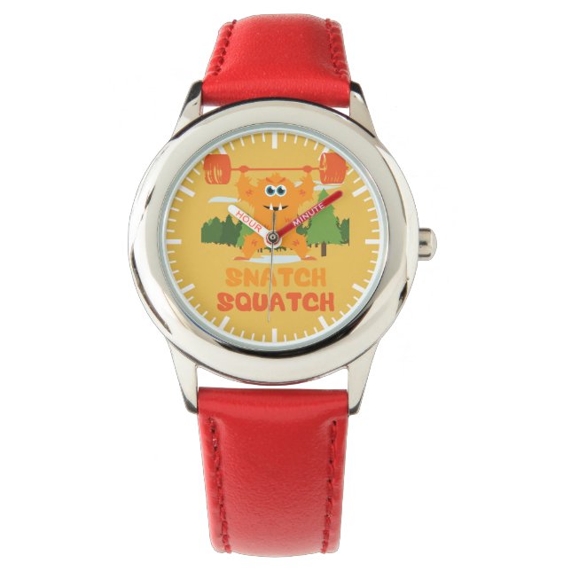 Reloj De Pulsera Squatch (Anverso)