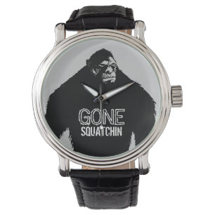 Reloj De Pulsera Squatchin ido con Bigfoot