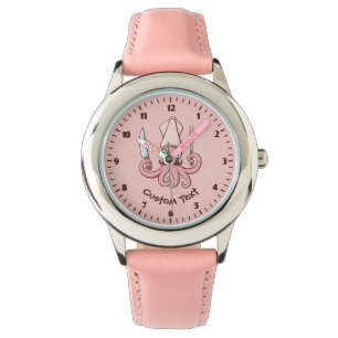 Reloj De Pulsera Squid Chef Personalizado