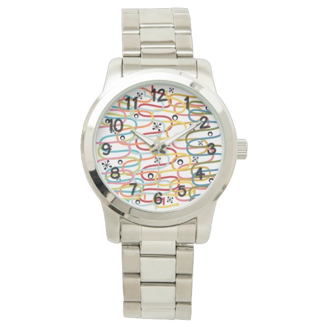 Reloj De Pulsera Squiggles (Anverso)