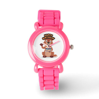 Reloj De Pulsera Squirrel birthday