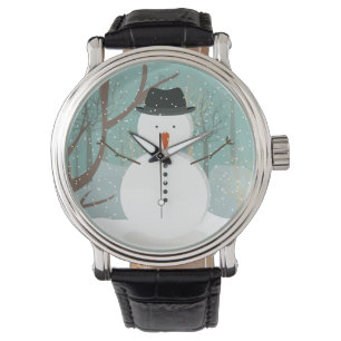 Reloj De Pulsera Sr. Winter Snowman