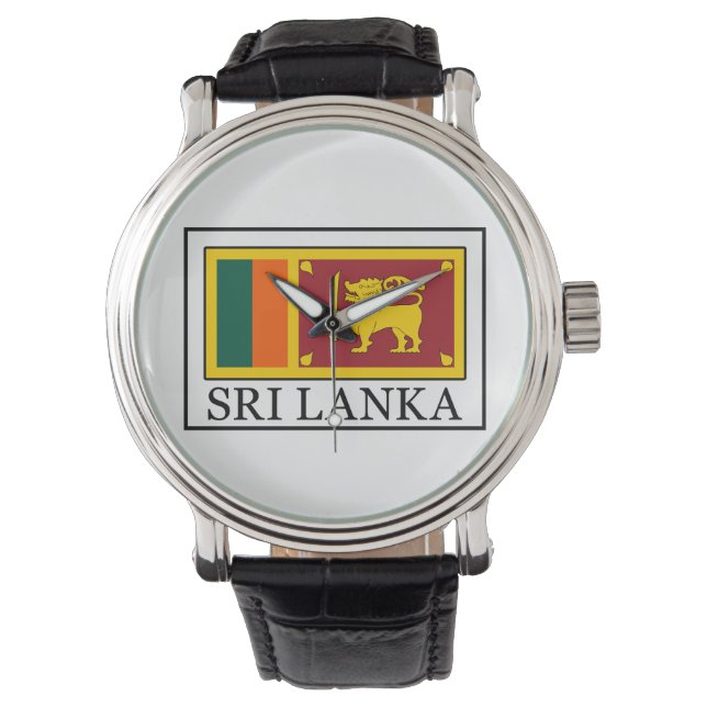 Reloj De Pulsera Sri Lanka (Anverso)