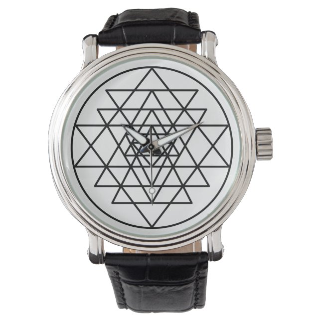 Reloj De Pulsera Sri Yantra (Anverso)