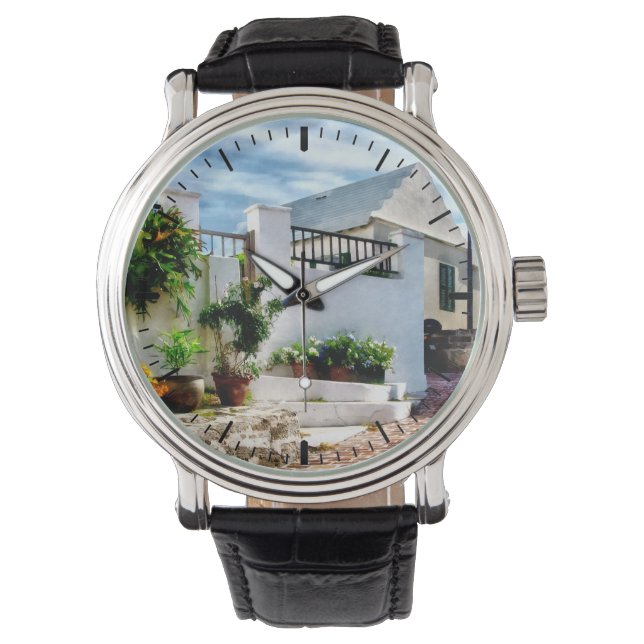 Reloj De Pulsera St George Bermudas - Calle Soleada (Anverso)